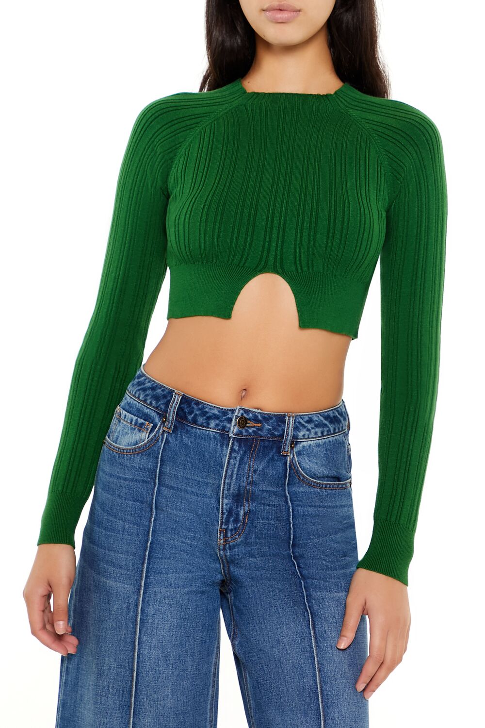 Ribbed Cutout Sweater | Forever 21 Womens