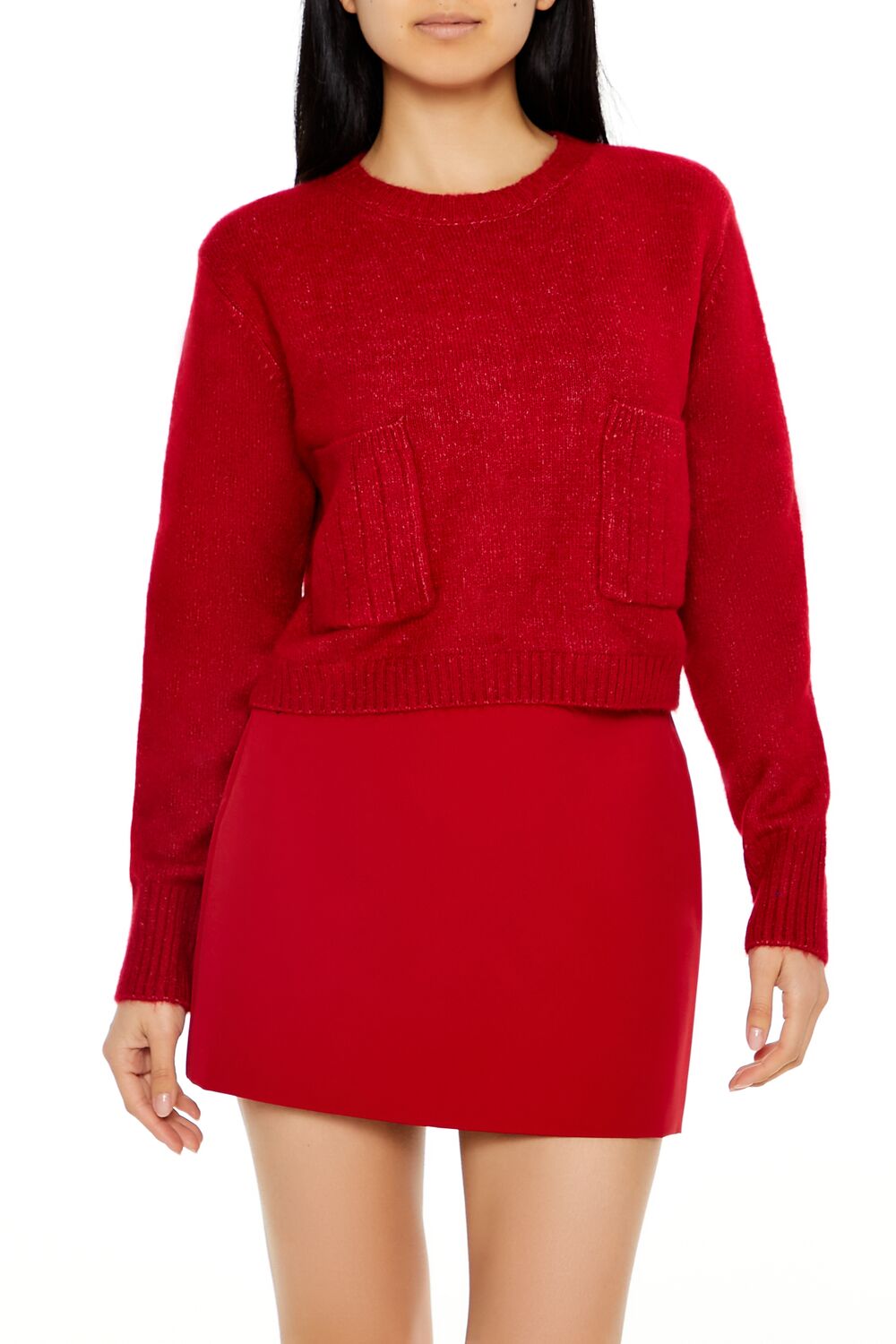Cropped Crew Sweater | Forever 21 Womens