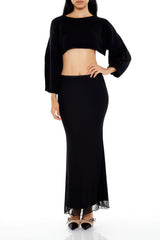Open-Back Cropped Sweater | Forever 21 Womens