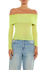 Foldover Off-the-Shoulder Sweater | Forever 21 Womens