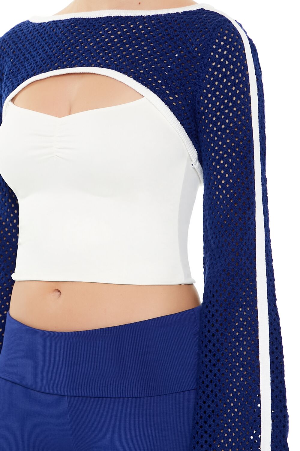 Netted Crochet Shrug Sweater | Forever 21 Womens