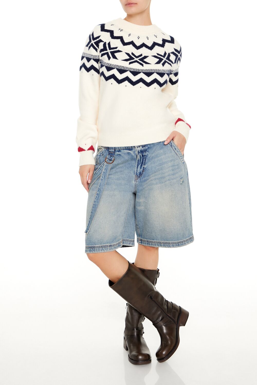 Geo Print Sweater | Forever 21 Womens