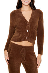 Fuzzy Cardigan Sweater | Forever 21 Womens