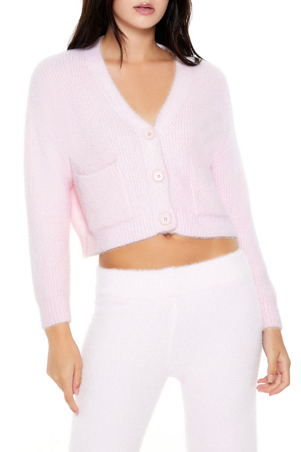 Fuzzy Cardigan Sweater | Forever 21 Womens