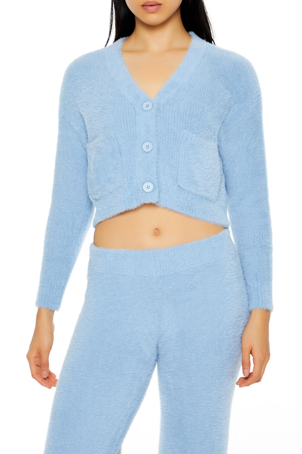 Fuzzy Cardigan Sweater | Forever 21 Womens