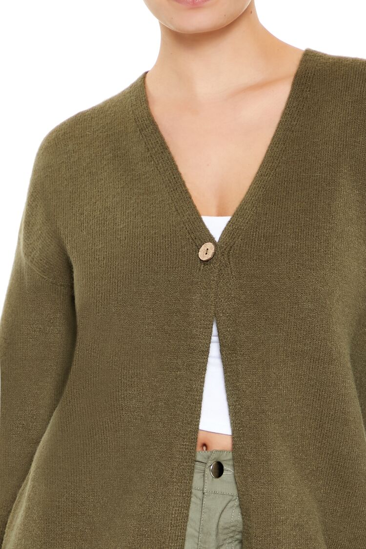 Split-Hem Cardigan Sweater | Forever 21 Womens