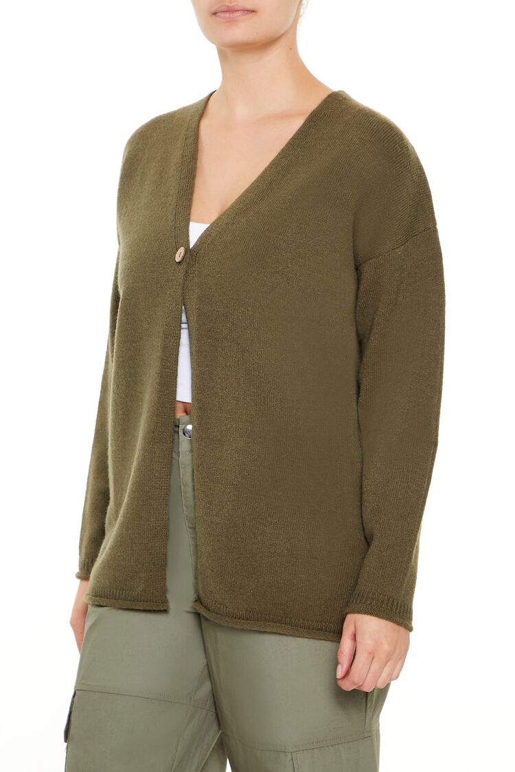 Split-Hem Cardigan Sweater | Forever 21 Womens