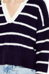 Striped V-Neck Sweater | Forever 21 Womens
