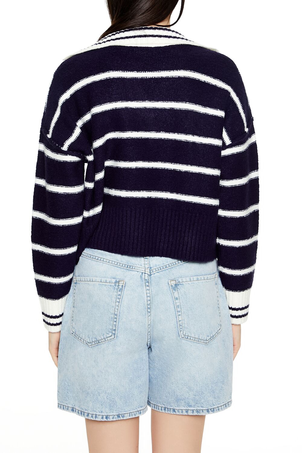 Striped V-Neck Sweater | Forever 21 Womens