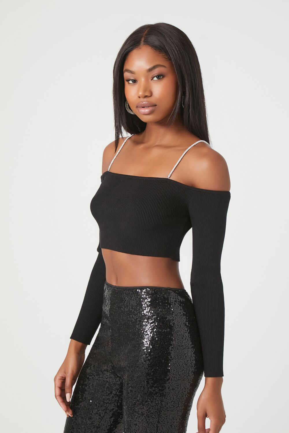 Off-the-Shoulder Crop Top | Forever 21 Womens