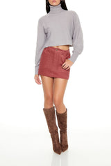 Cropped Turtleneck Sweater | Forever 21 Womens