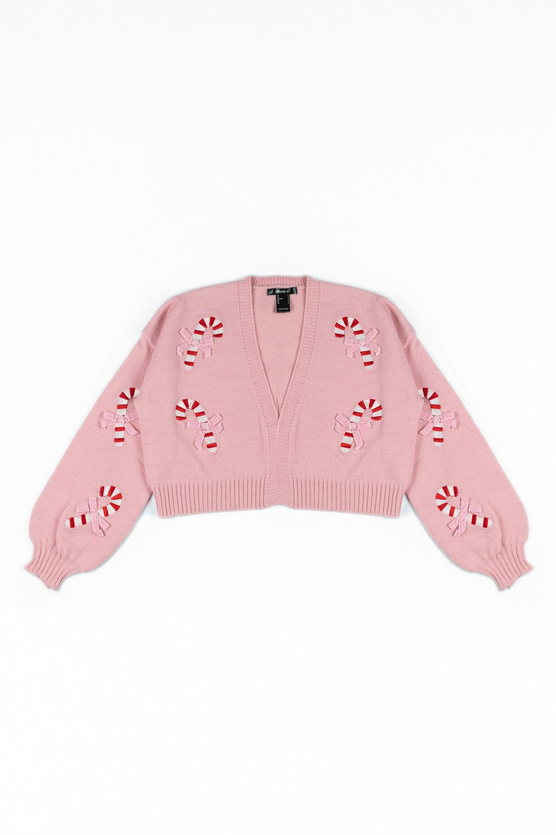 Candy Cane Cardigan Sweater | Forever 21 Womens