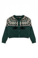 Fair Isle Pom-Pom Tie Cardigan | Forever 21 Womens