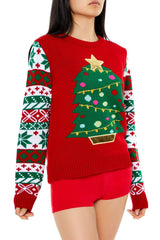 Fair Isle Christmas Tree Sweater | Forever 21 Womens