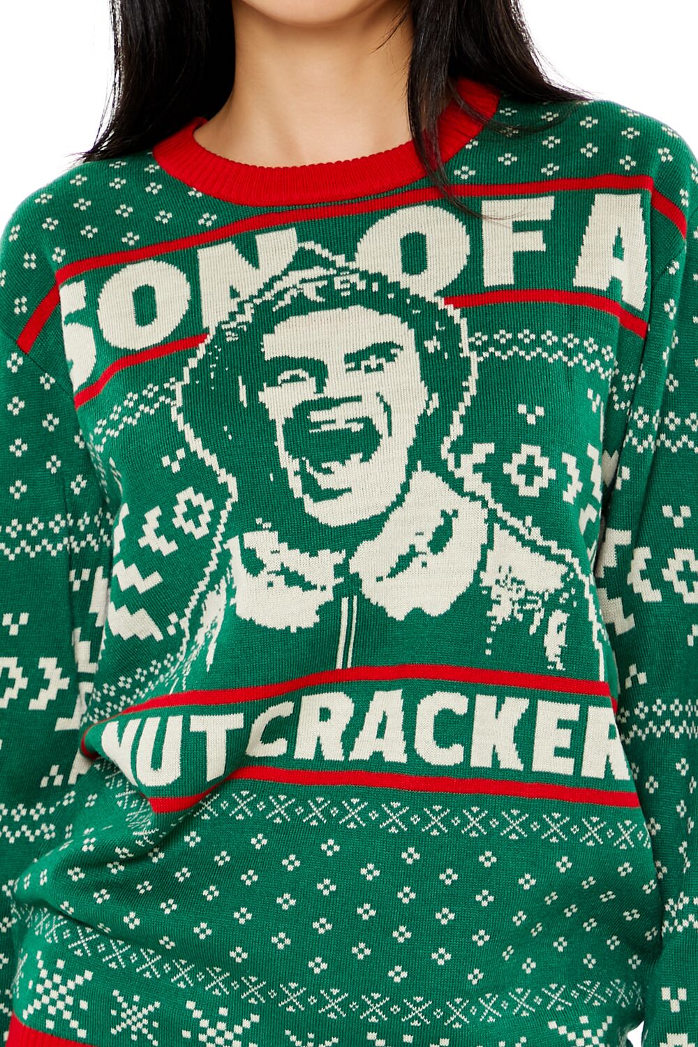 Son of a Nutcracker Elf Christmas Sweater | Forever 21 Womens