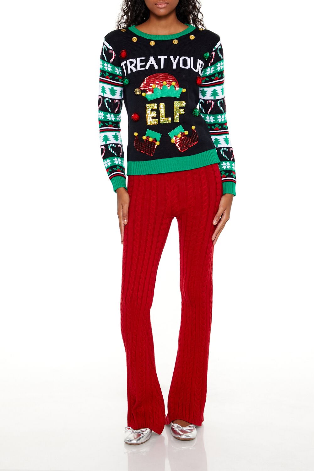 Treat Your Elf Christmas Sweater | Forever 21 Womens