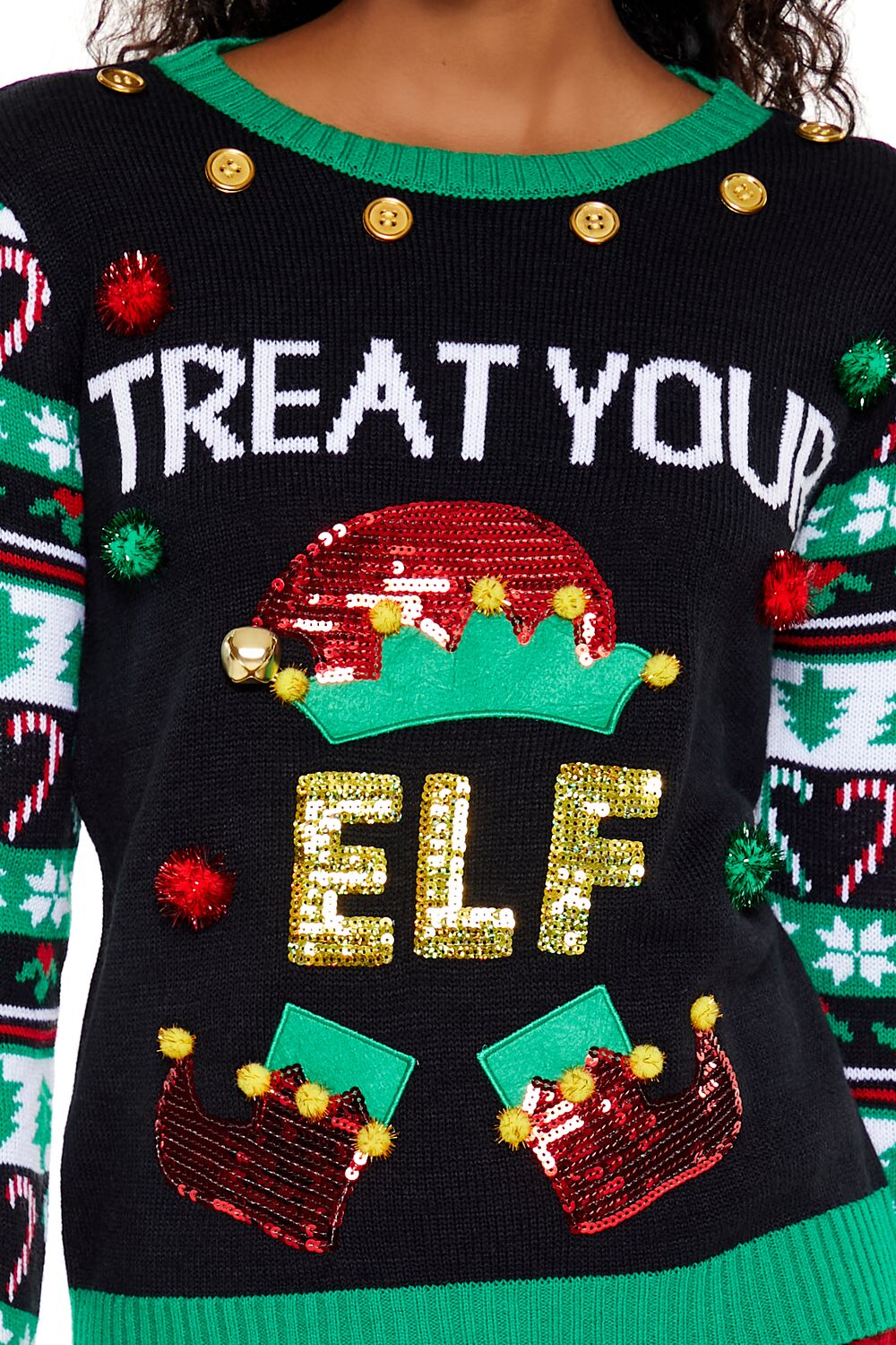 Treat Your Elf Christmas Sweater | Forever 21 Womens