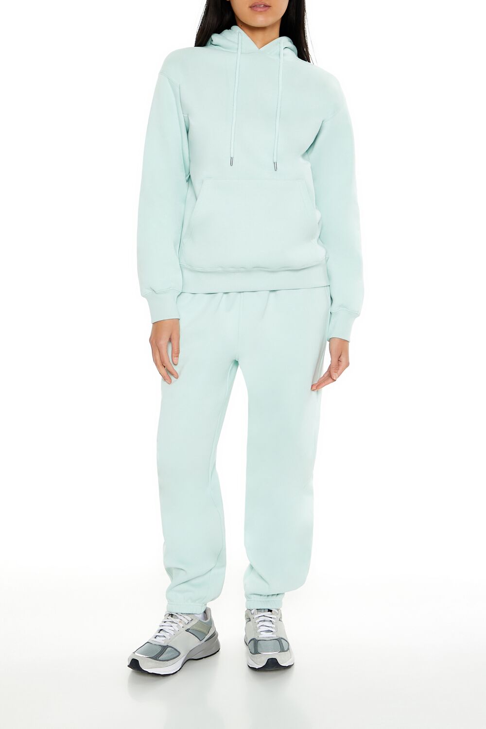 Fleece Drawstring Hoodie | Forever 21 Womens