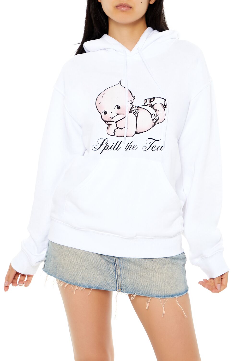 Kewpie Spill the Tea Hoodie | Forever 21 Womens
