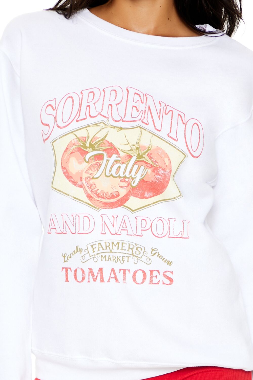 Sorrento & Napoli Tomatoes Pullover | Forever 21 Womens
