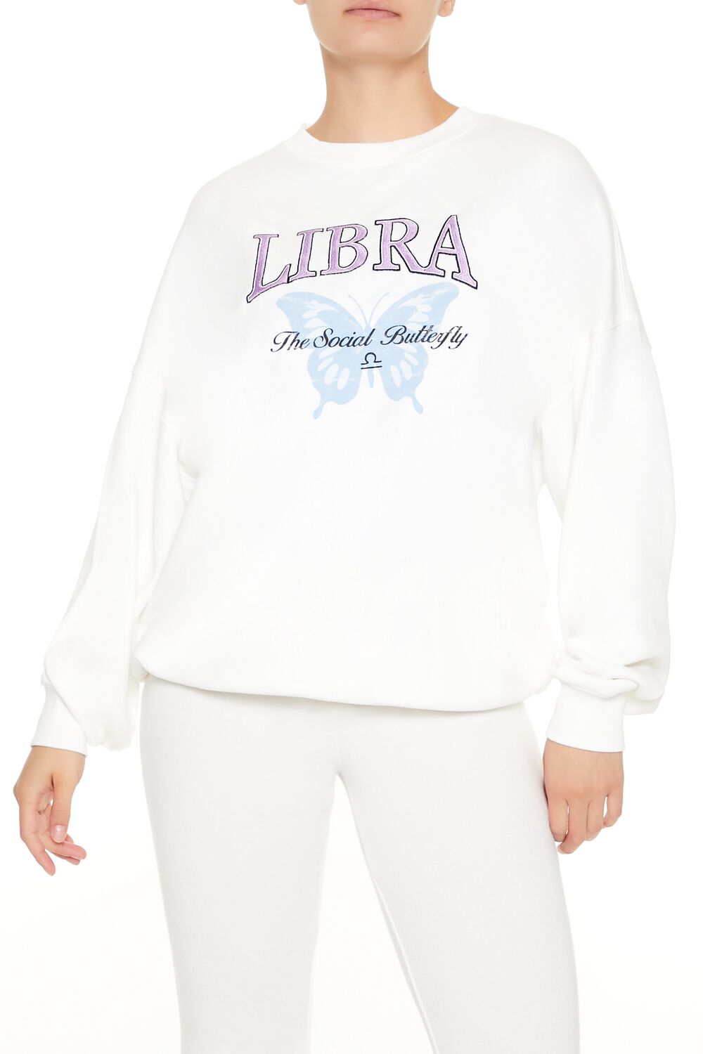 Libra The Social Butterfly Pullover | Forever 21 Womens