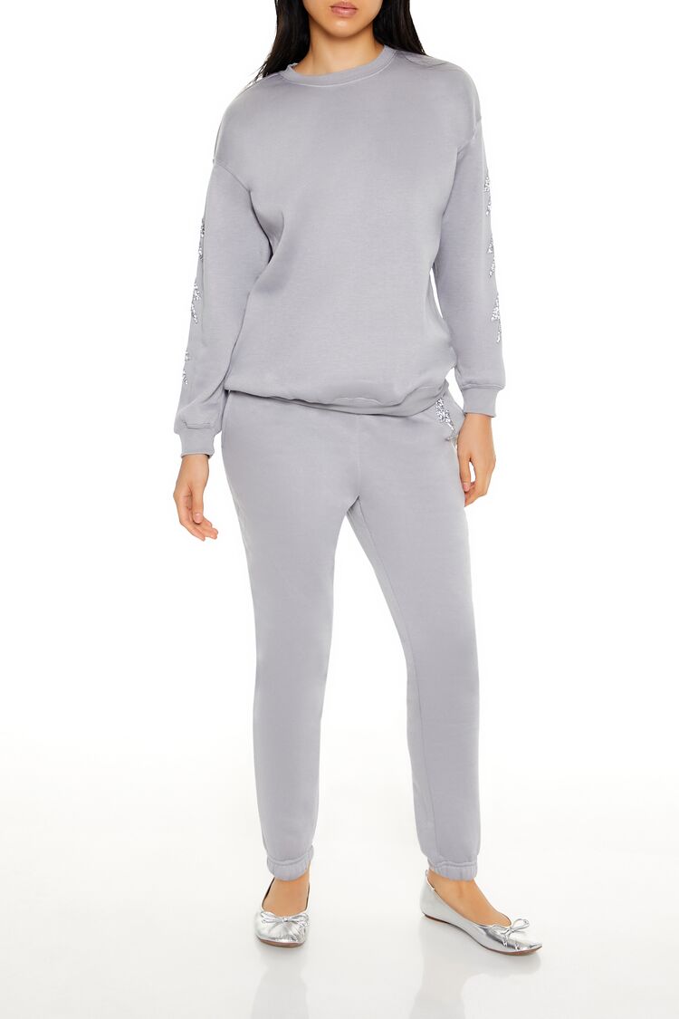 Glitter Lightning Bolt Pullover | Forever 21 Womens