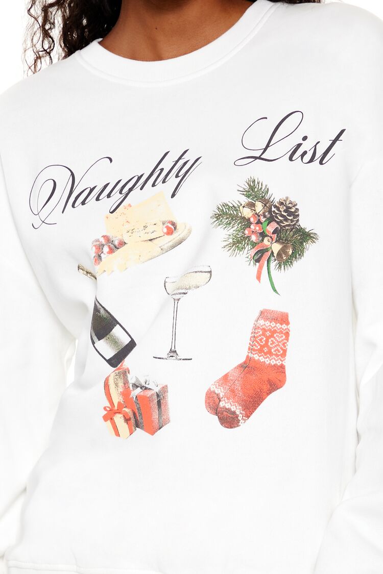 Naughty List Graphic Pullover | Forever 21 Womens