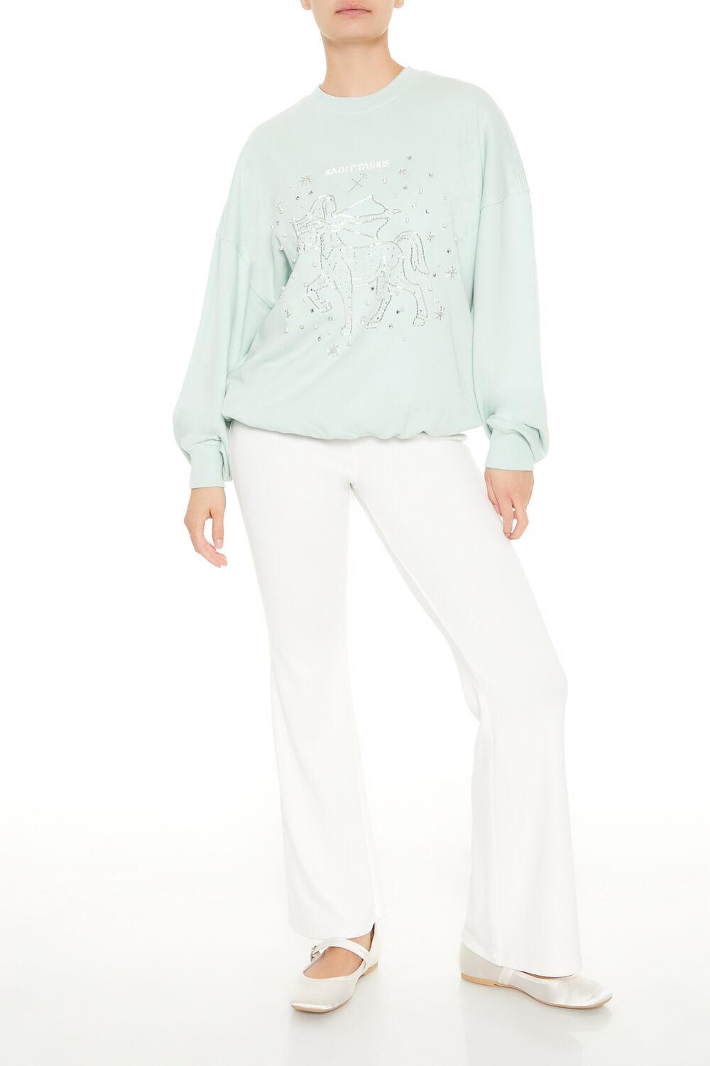 Beaded Sagittarius Pullover | Forever 21 Womens