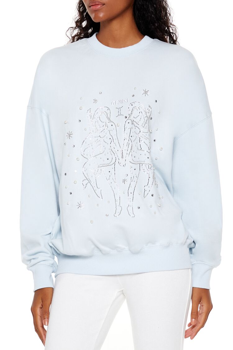 Beaded Gemini Pullover | Forever 21 Womens