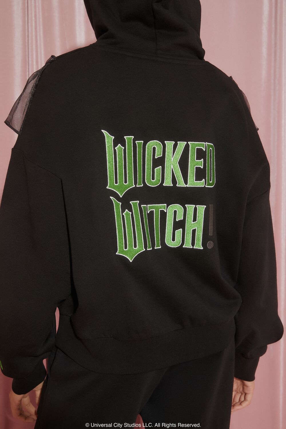 Wicked Witch Ruffle Hoodie | Forever 21 Womens
