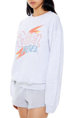 Rebel Rebel Fleece Pullover | Forever 21 Womens