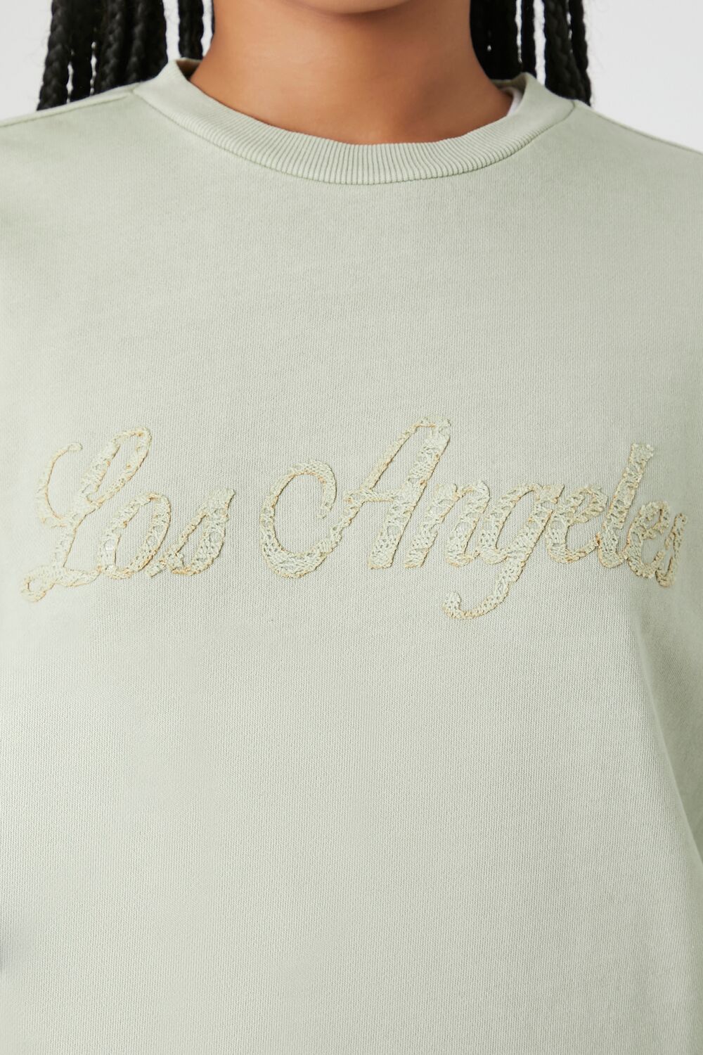 Lace Los Angeles Drop-Sleeve Pullover | Forever 21 Womens