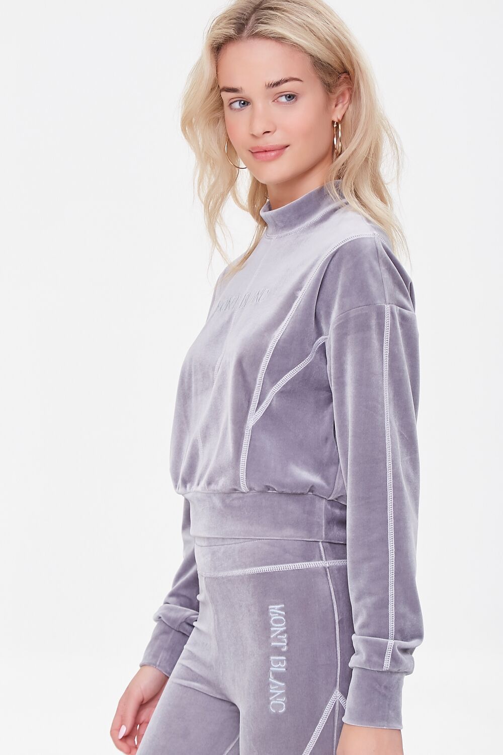 Embroidered Mont Blanc Pullover | Forever 21 Womens