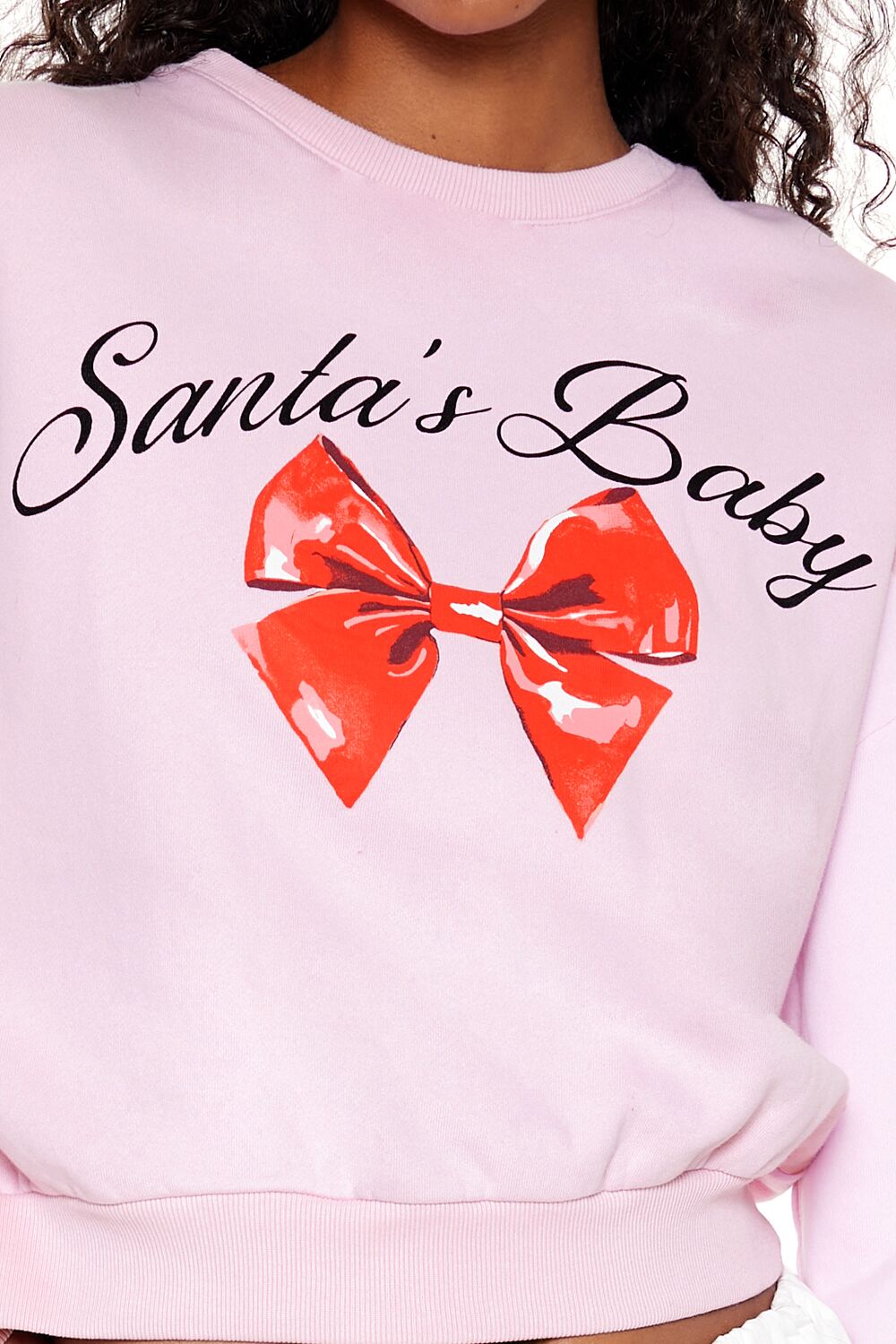 Santas Baby Graphic Pullover | Forever 21 Womens