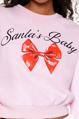 Santas Baby Graphic Pullover | Forever 21 Womens