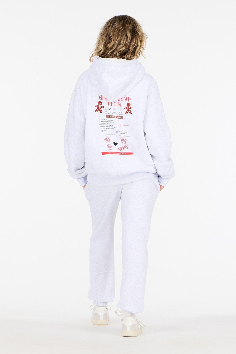 Faux-Fur Lined Gingerbread Man Hoodie | Forever 21 Womens
