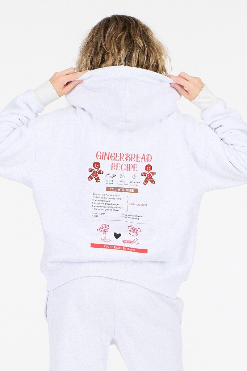 Faux-Fur Lined Gingerbread Man Hoodie | Forever 21 Womens