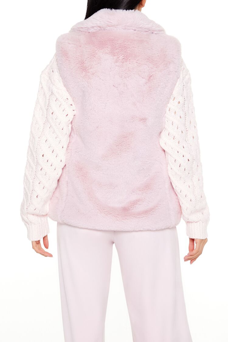 Notched Faux Fur Vest | Forever 21 Womens
