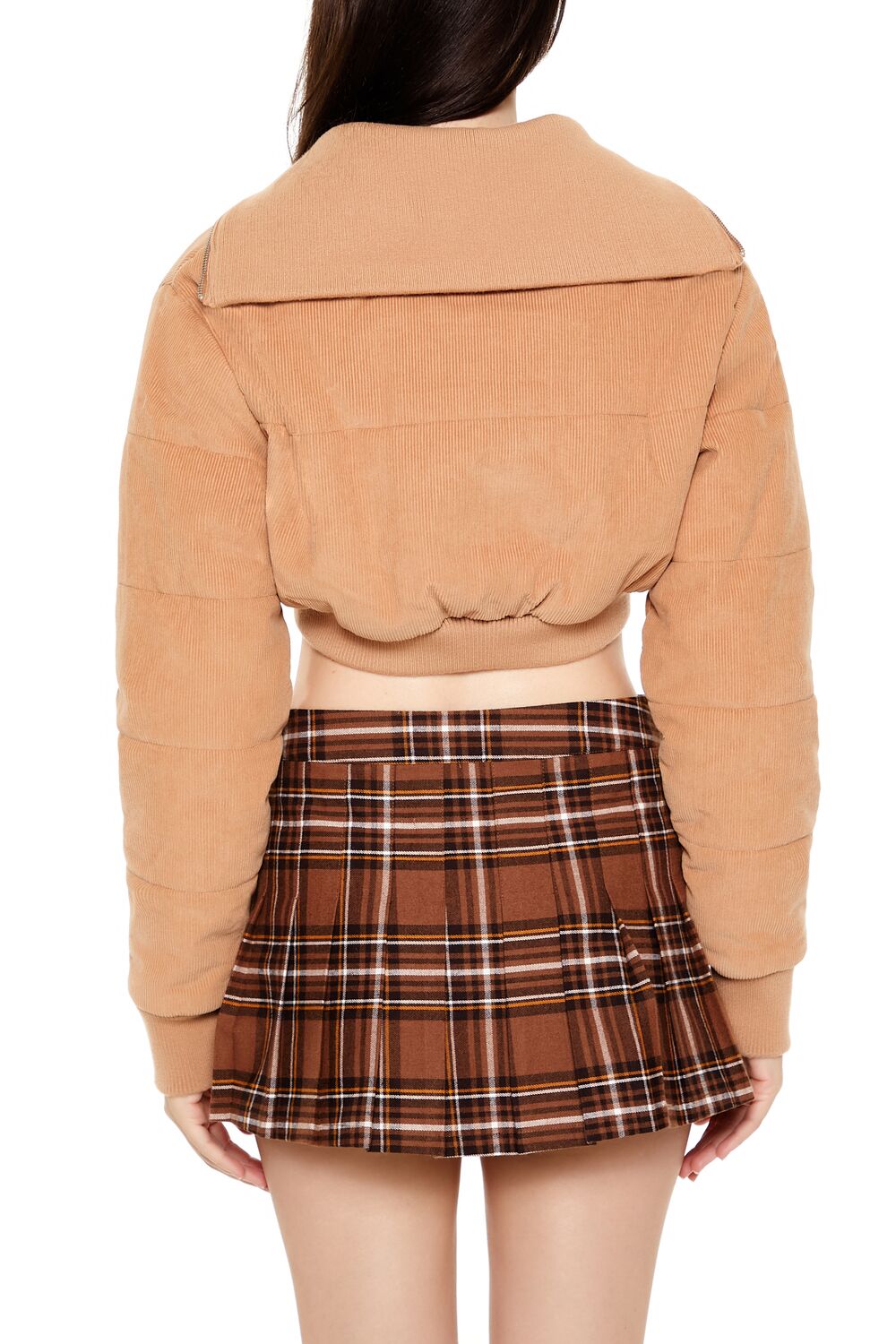 Cropped Corduroy Puffer Jacket | Forever 21 Womens