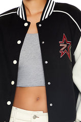 Star Girl Varsity Letterman Jacket | Forever 21 Womens
