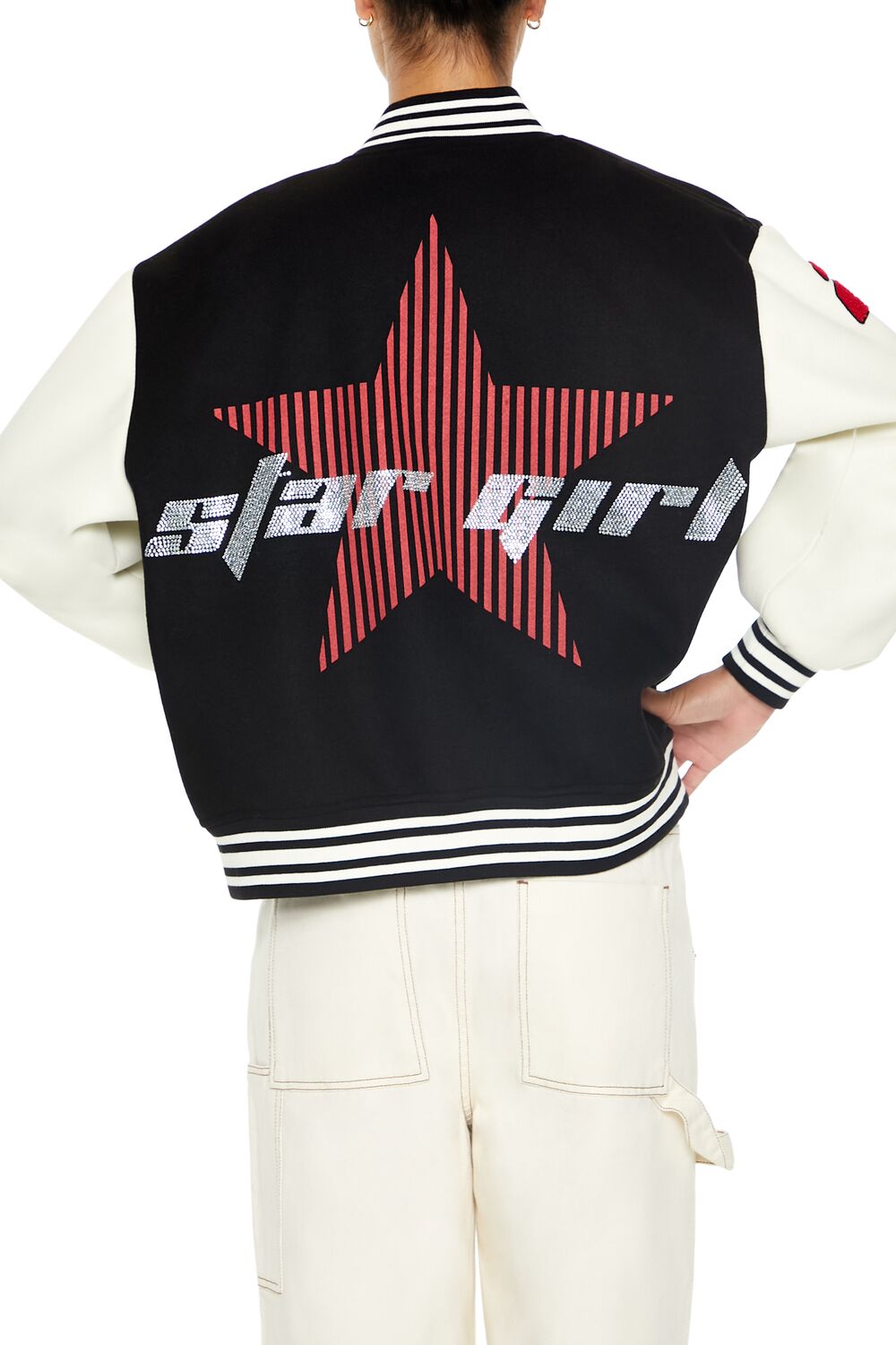 Star Girl Varsity Letterman Jacket | Forever 21 Womens