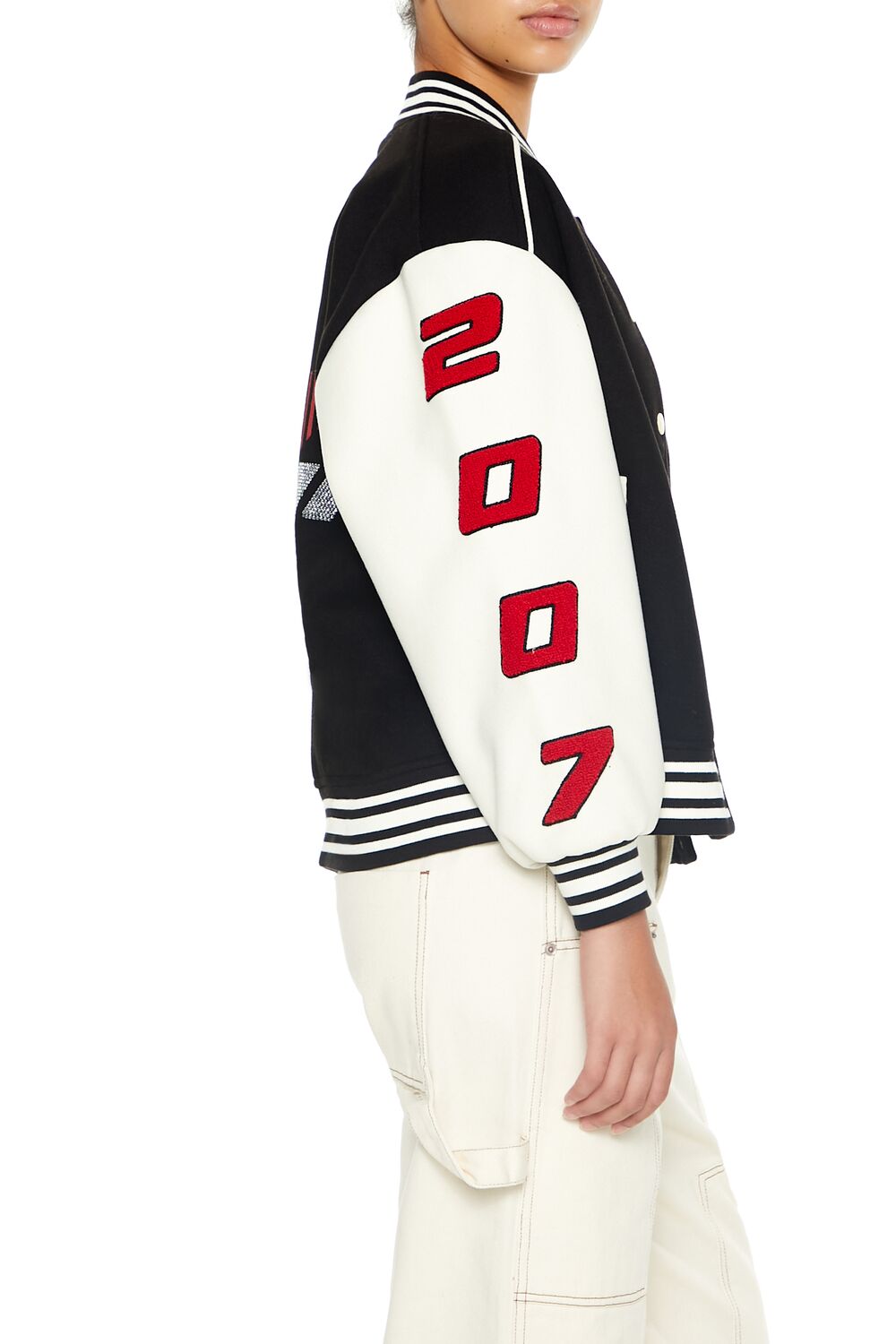Star Girl Varsity Letterman Jacket | Forever 21 Womens