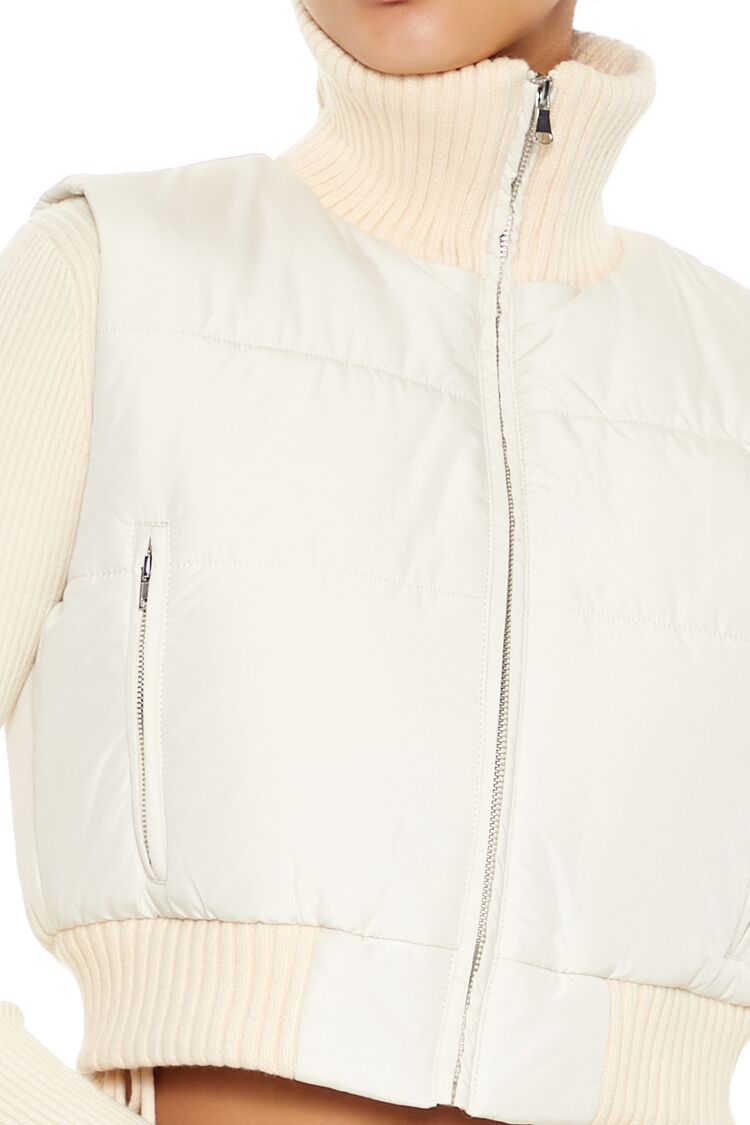 Quilted Cropped Puffer Vest | Forever 21 Womens