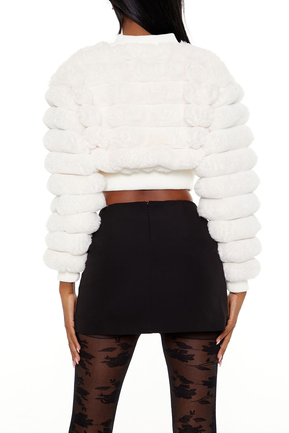 Faux Fur Cropped Bomber Jacket | Forever 21 Womens