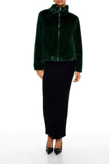 Faux Fur Zip-Up Coat | Forever 21 Womens