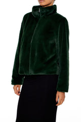 Faux Fur Zip-Up Coat | Forever 21 Womens