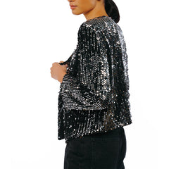Umera Velvet Sequin Jacket | Forever 21 Womens