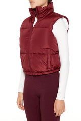 Toggle Drawstring Cropped Vest | Forever 21 Womens