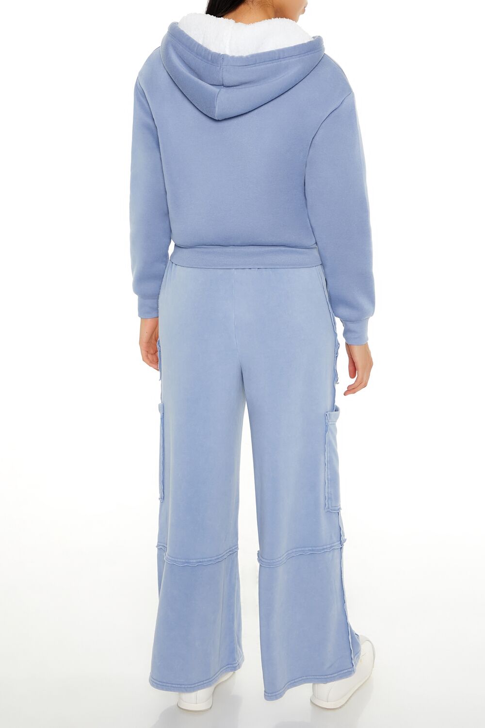 French Terry Wide-Leg Pants | Forever 21 Womens