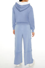 French Terry Wide-Leg Pants | Forever 21 Womens